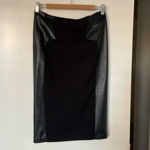 Faux Leather skirt